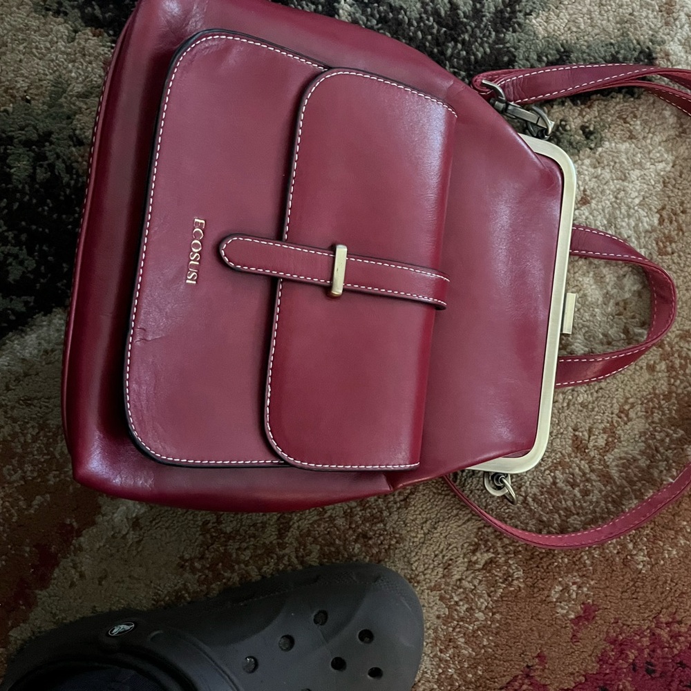 ECOSUSI convertible backpack and shoulder bag